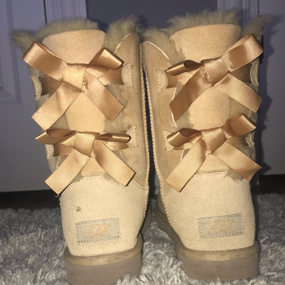 Bow Tie Uggs (barely worn)